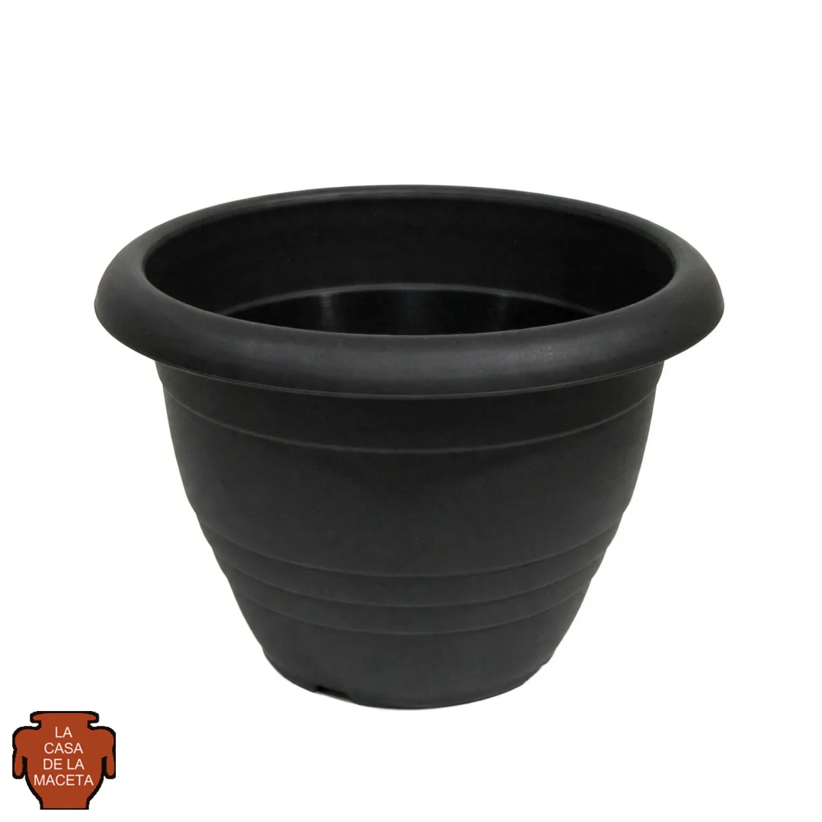 Maceta Campana modelo italiana — Negro